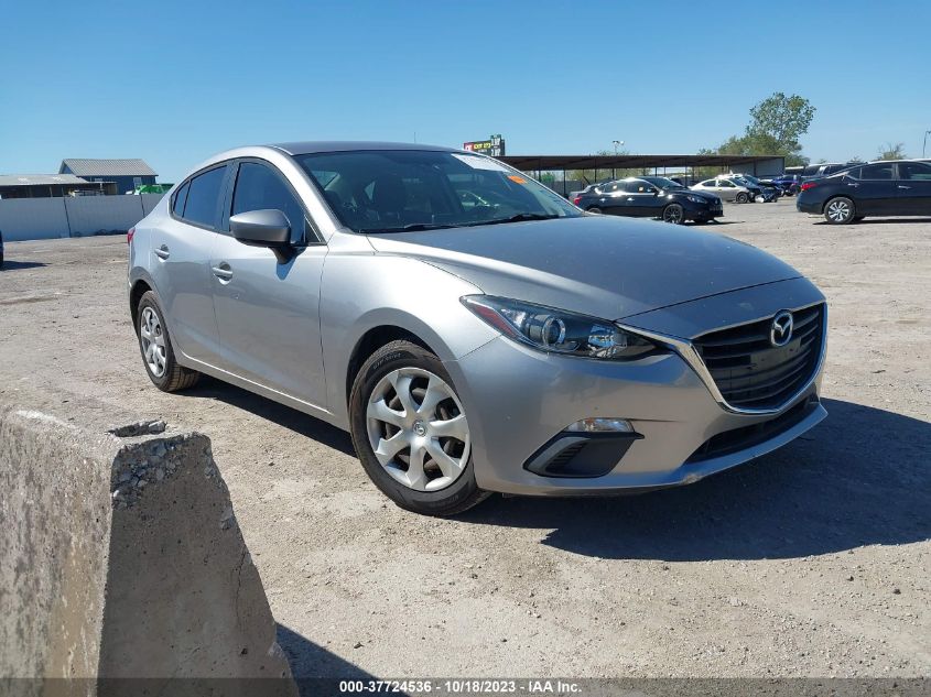 2015 MAZDA MAZDA3 I SPORT - 3MZBM1U79FM231640