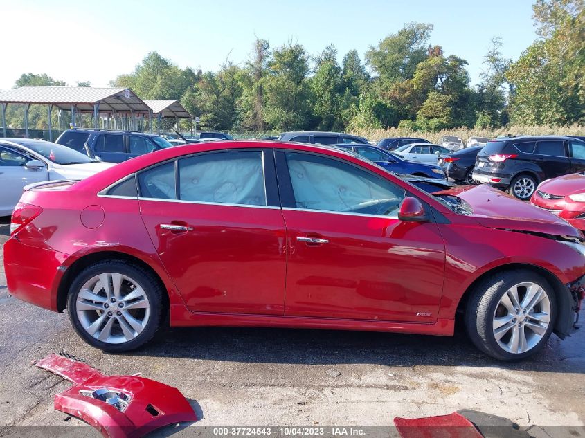 2014 CHEVROLET CRUZE LTZ - 1G1PG5SB6E7387750