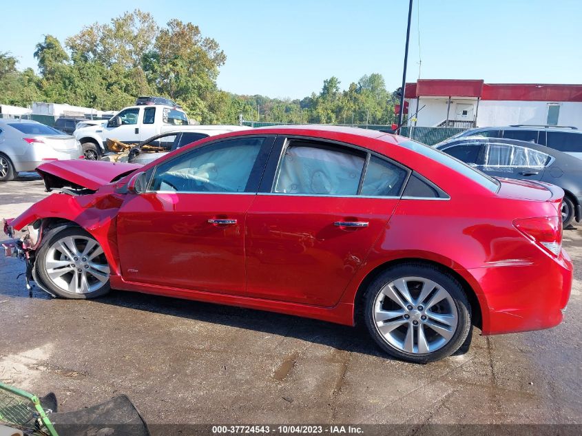2014 CHEVROLET CRUZE LTZ - 1G1PG5SB6E7387750