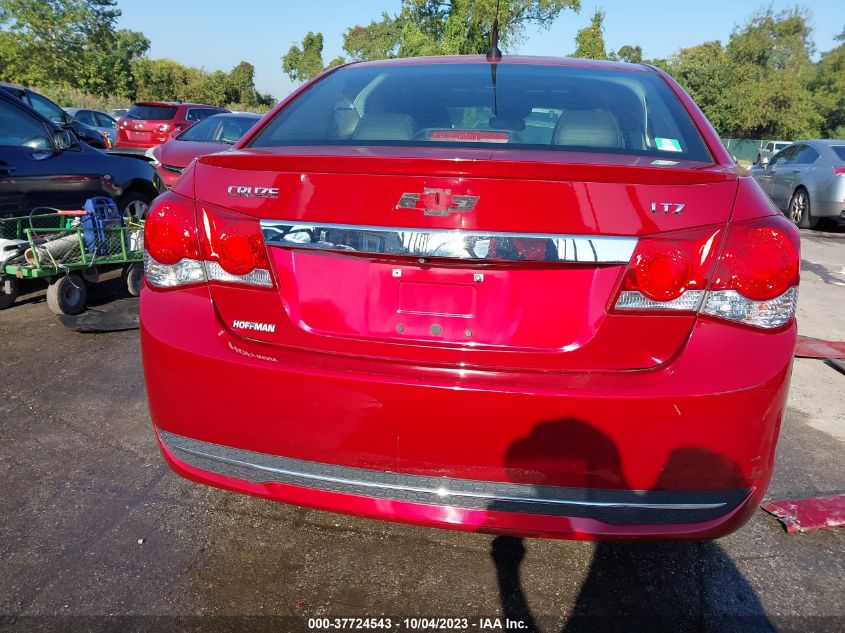 2014 CHEVROLET CRUZE LTZ - 1G1PG5SB6E7387750
