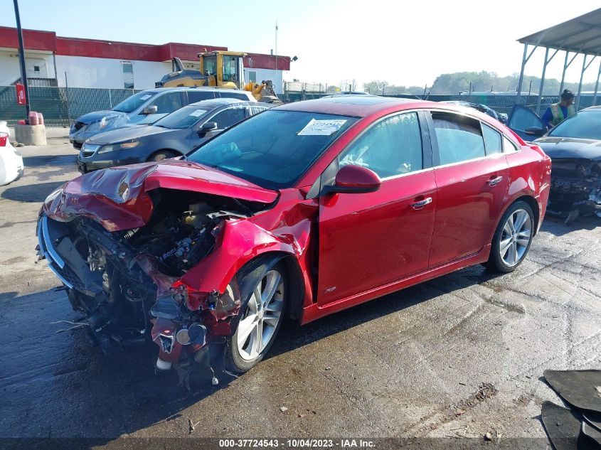 2014 CHEVROLET CRUZE LTZ - 1G1PG5SB6E7387750