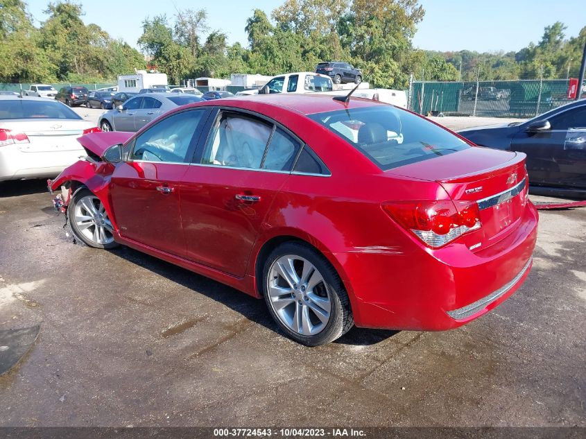 2014 CHEVROLET CRUZE LTZ - 1G1PG5SB6E7387750