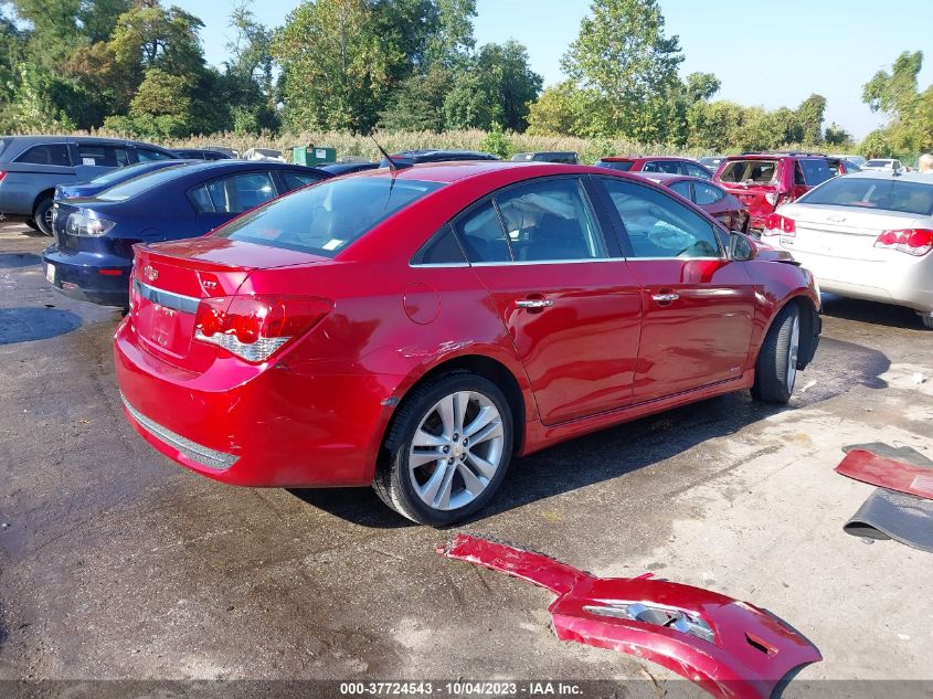 2014 CHEVROLET CRUZE LTZ - 1G1PG5SB6E7387750