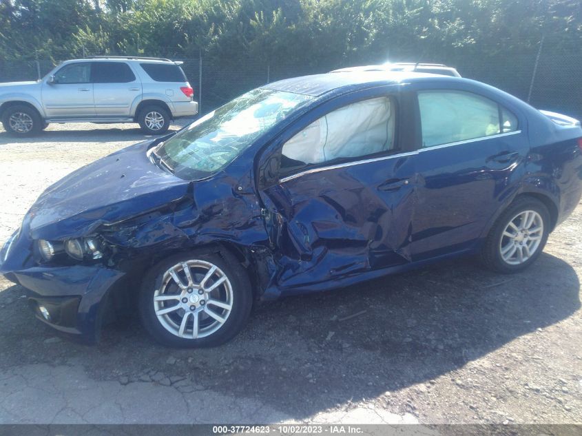 2013 CHEVROLET SONIC LT - 1G1JC5SG8D4238687