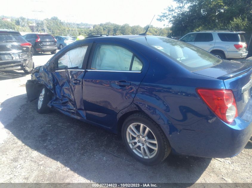 2013 CHEVROLET SONIC LT - 1G1JC5SG8D4238687