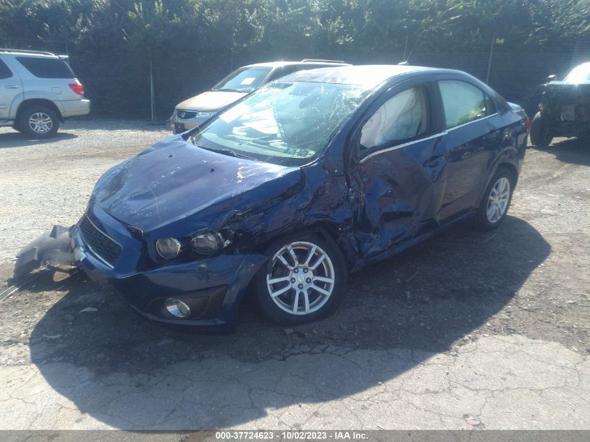 2013 CHEVROLET SONIC LT - 1G1JC5SG8D4238687