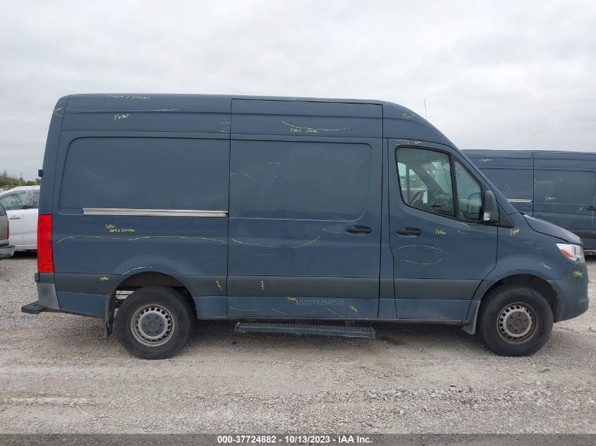 2019 MERCEDES-BENZ SPRINTER 2500 STANDARD ROOF V6/HIGH ROOF V6 - WD4PF0CD4KP041565