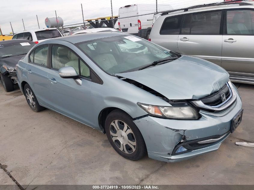 2013 HONDA CIVIC HYBRID - 19XFB4F22DE001961