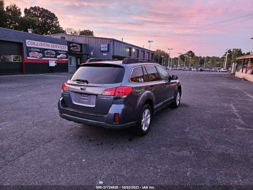 2013 SUBARU OUTBACK - 4S4BRCCC6D3280156