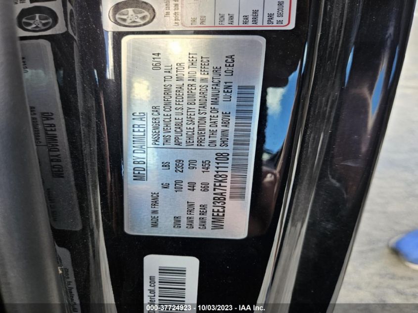 2015 SMART FORTWO - WMEEJ3BA7FK811108
