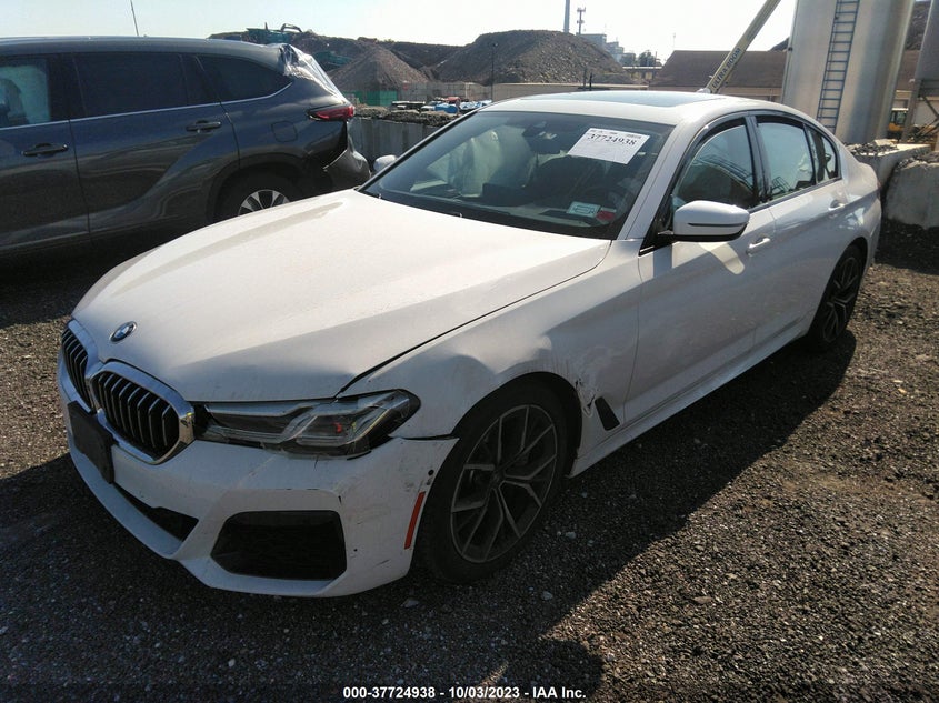 VIN: WBA13BJ0XMCF40580 2021 BMW 5 SERIES 530I XDRIVE
