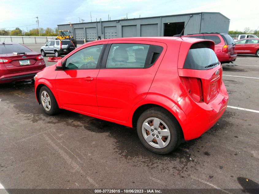 2014 CHEVROLET SONIC LS - 1G1JA6SH3E4143539