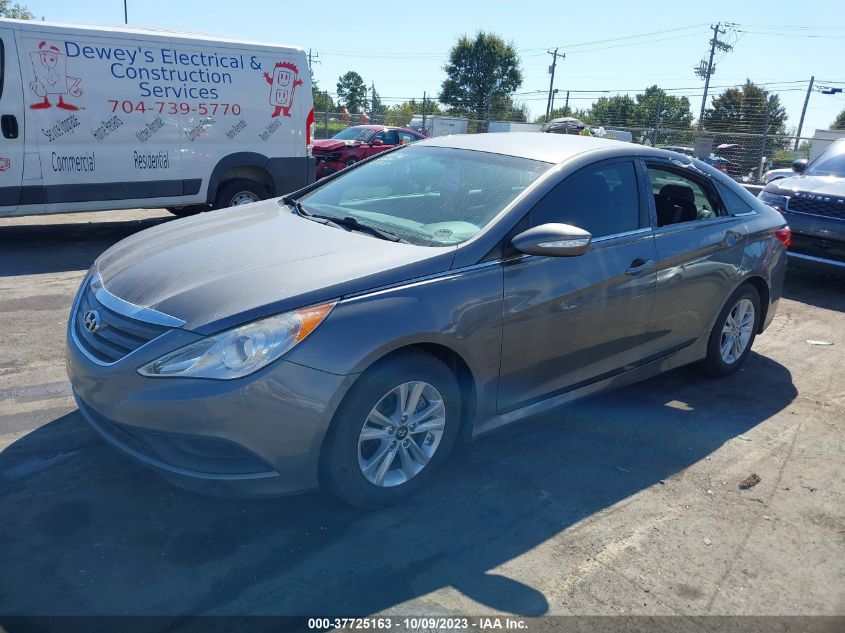 2014 HYUNDAI SONATA GLS - 5NPEB4ACXEH925766