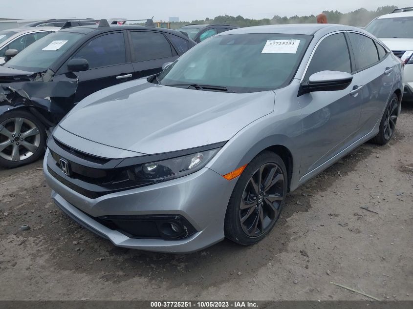 VIN 2HGFC2F85KH517076 2019 HONDA CIVIC SEDAN SPORT