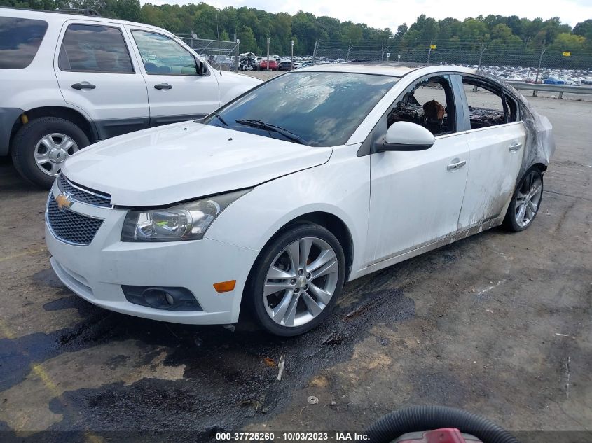 2014 CHEVROLET CRUZE LTZ - 1G1PG5SB6E7417300