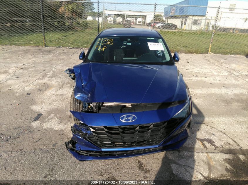 VIN 5NPLM4AG3MH023530 2021 HYUNDAI ELANTRA SEL