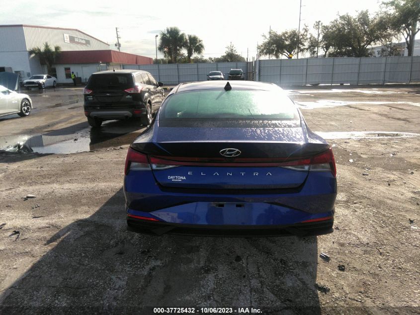 VIN 5NPLM4AG3MH023530 2021 HYUNDAI ELANTRA SEL