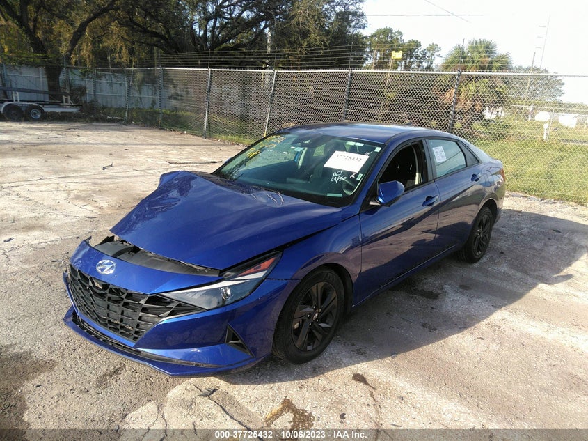 VIN 5NPLM4AG3MH023530 2021 HYUNDAI ELANTRA SEL