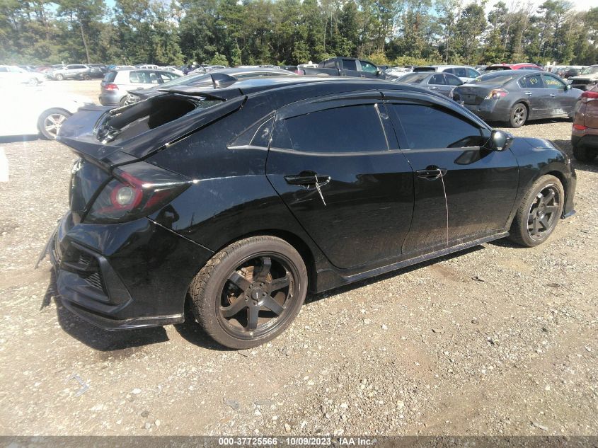 2021 HONDA CIVIC HATCHBACK SPORT SHHFK7H44MU402825