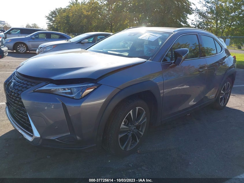 VIN JTHP9JBH5M2053783 2021 LEXUS UX 250H