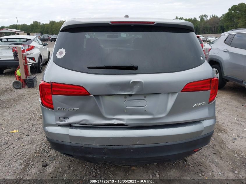 2018 HONDA PILOT EX-L - 5FNYF6H55JB069855