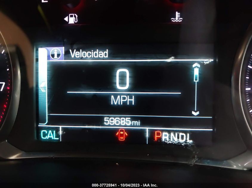 2019 CHEVROLET TRAVERSE LT CLOTH - 1GNEVGKW8KJ106167