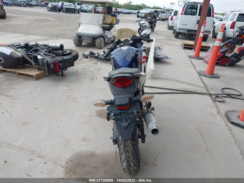 2012 HONDA CBR250 R MLHMC4107C5201851