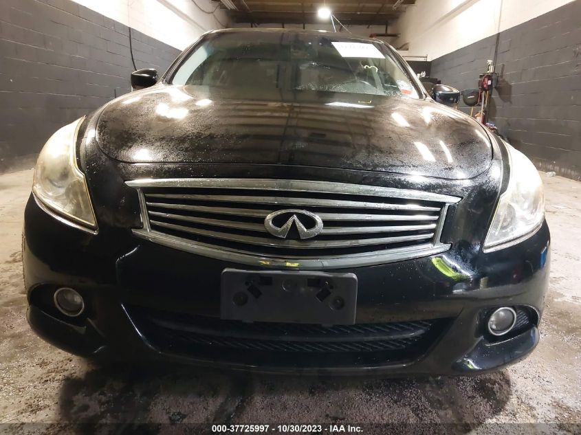 2013 INFINITI G37 SEDAN X JN1CV6AR4DM356595