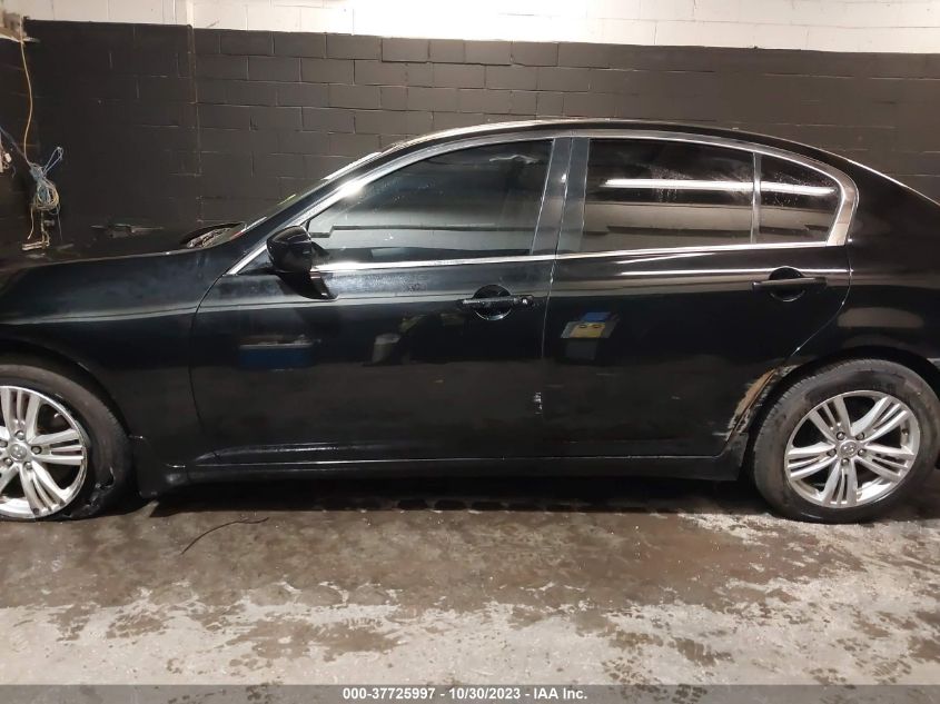 2013 INFINITI G37 SEDAN X JN1CV6AR4DM356595