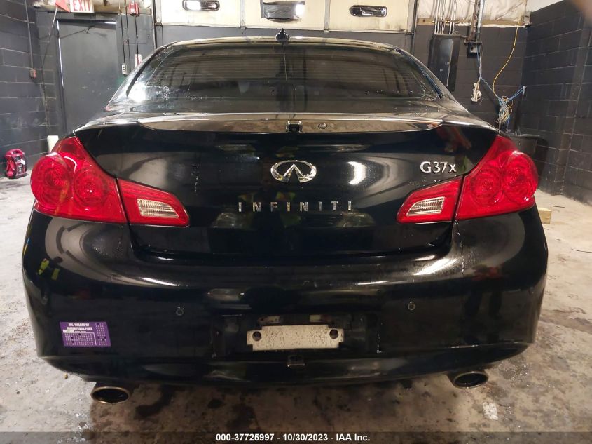 2013 INFINITI G37 SEDAN X JN1CV6AR4DM356595
