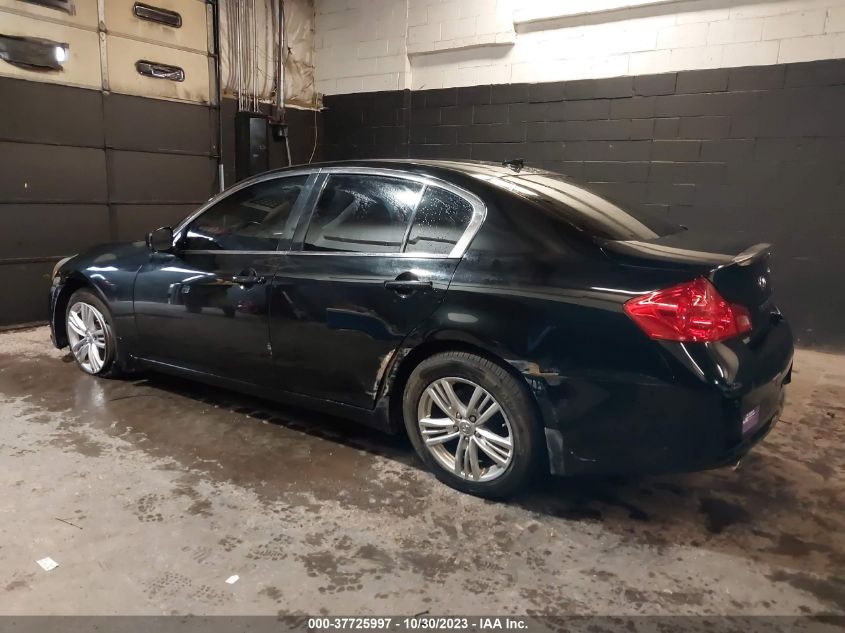 2013 INFINITI G37 SEDAN X JN1CV6AR4DM356595