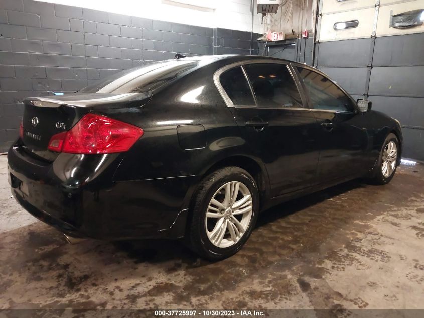 2013 INFINITI G37 SEDAN X JN1CV6AR4DM356595