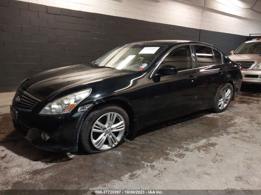 2013 INFINITI G37 SEDAN X JN1CV6AR4DM356595