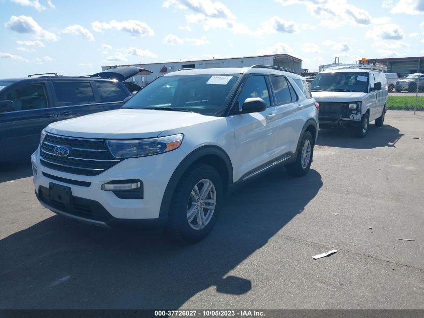 VIN 1FMSK8DH3MGA96927 2021 FORD EXPLORER XLT