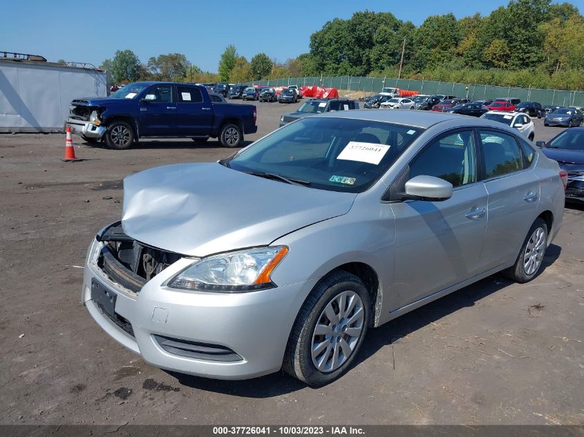 2014 NISSAN SENTRA SV - 3N1AB7AP3EY223684