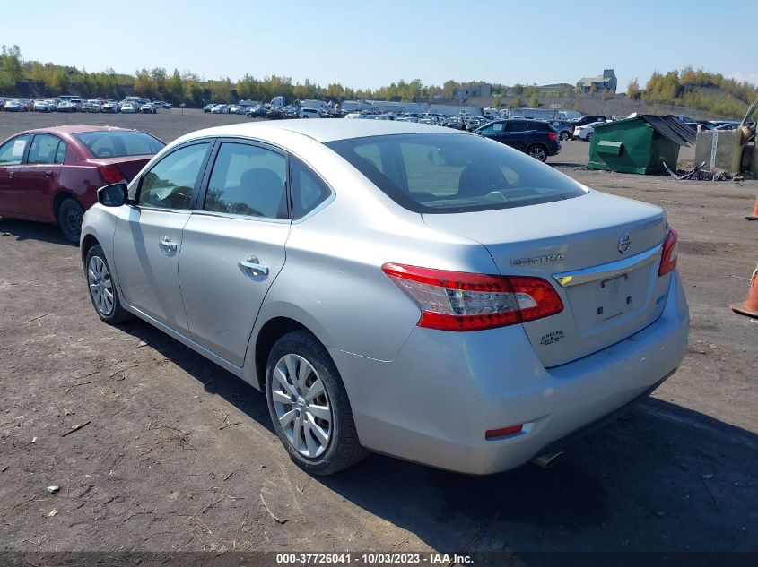 2014 NISSAN SENTRA SV - 3N1AB7AP3EY223684
