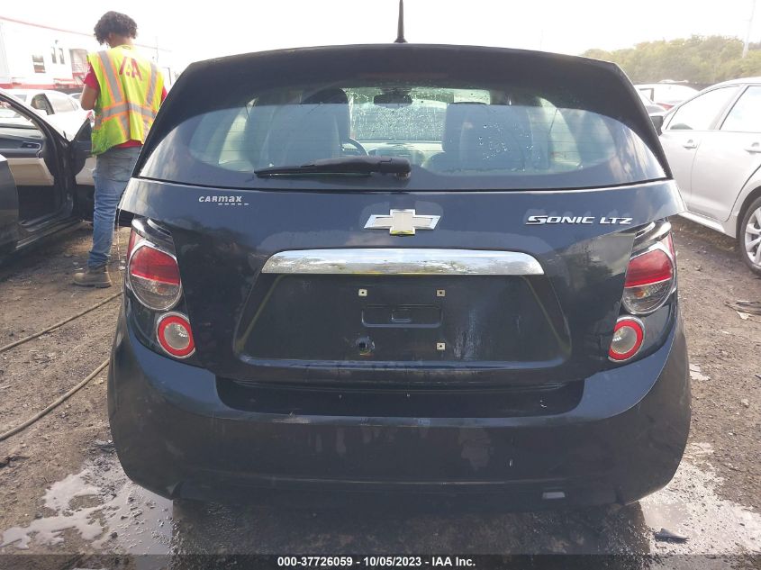 2013 CHEVROLET SONIC LTZ - 1G1JE6SG7D4225087
