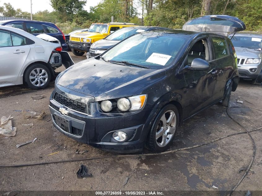 2013 CHEVROLET SONIC LTZ - 1G1JE6SG7D4225087