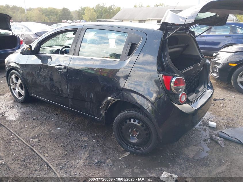 2013 CHEVROLET SONIC LTZ - 1G1JE6SG7D4225087