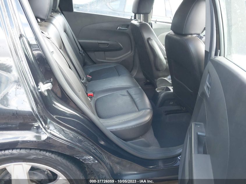 2013 CHEVROLET SONIC LTZ - 1G1JE6SG7D4225087