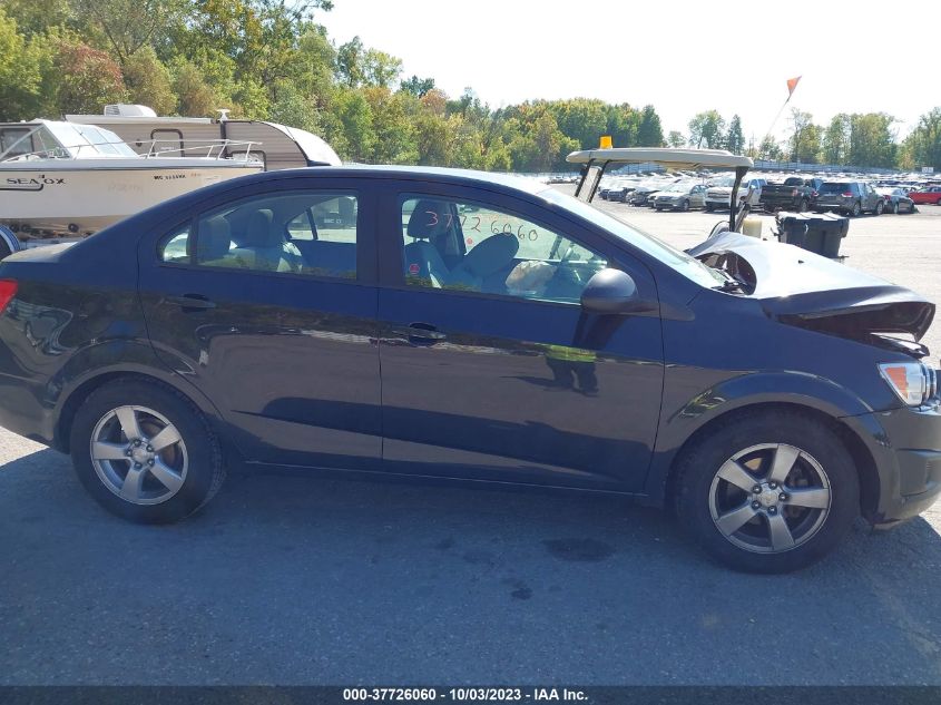 2013 CHEVROLET SONIC LS - 1G1JA5EH1D4194851