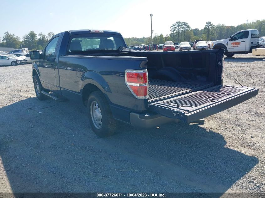 2013 FORD F-150 XL/STX/XLT - 1FTMF1CM8DKE57914