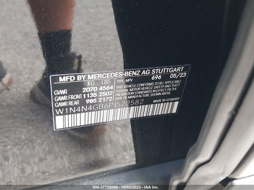 2023 MERCEDES-BENZ GLA - W1N4N4GB6PJ522582