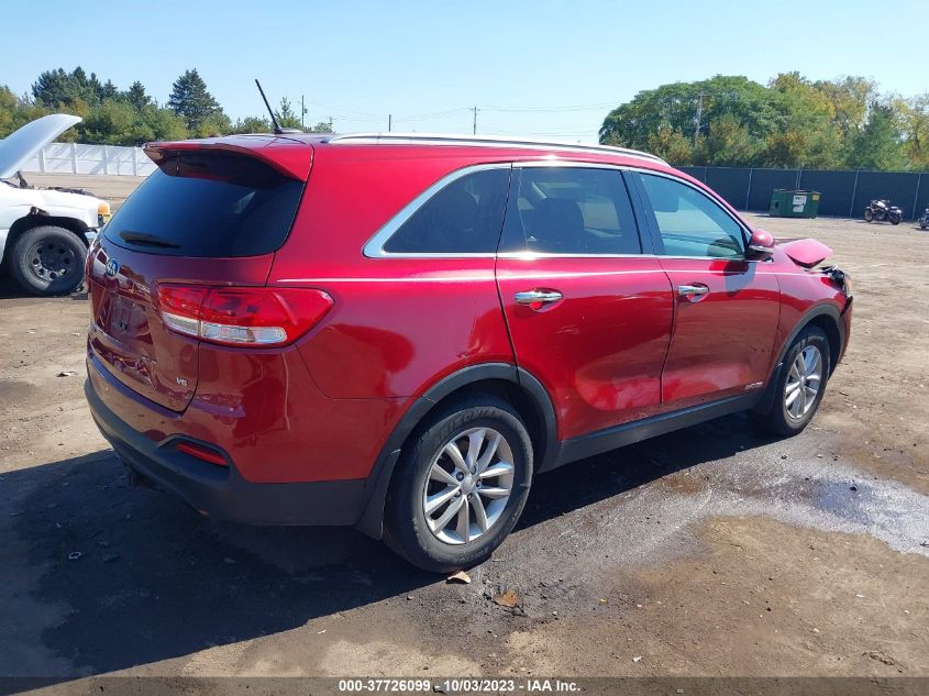 2016 KIA SORENTO LX - 5XYPGDA52GG093684