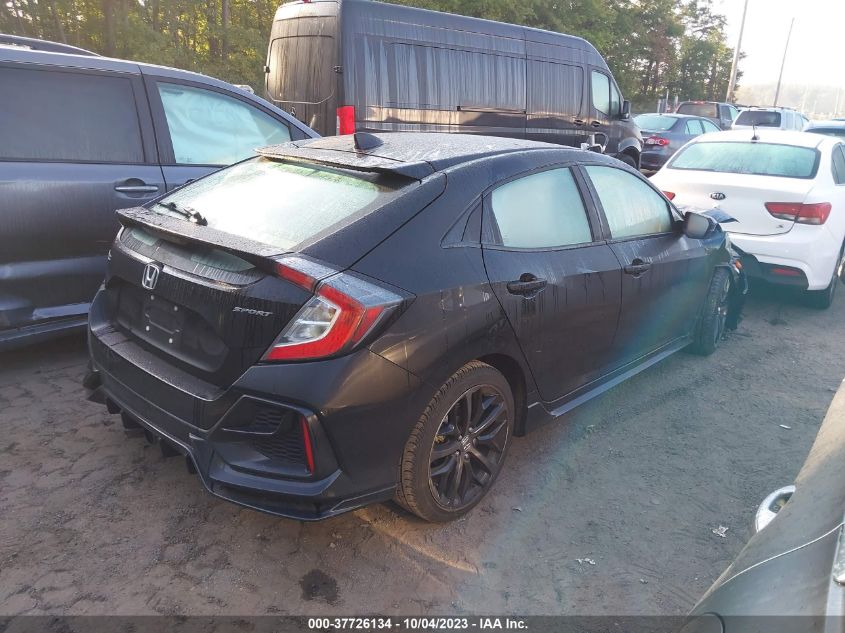 SHHFK7H40MU417192 Honda Civic Hatchback SPORT 4