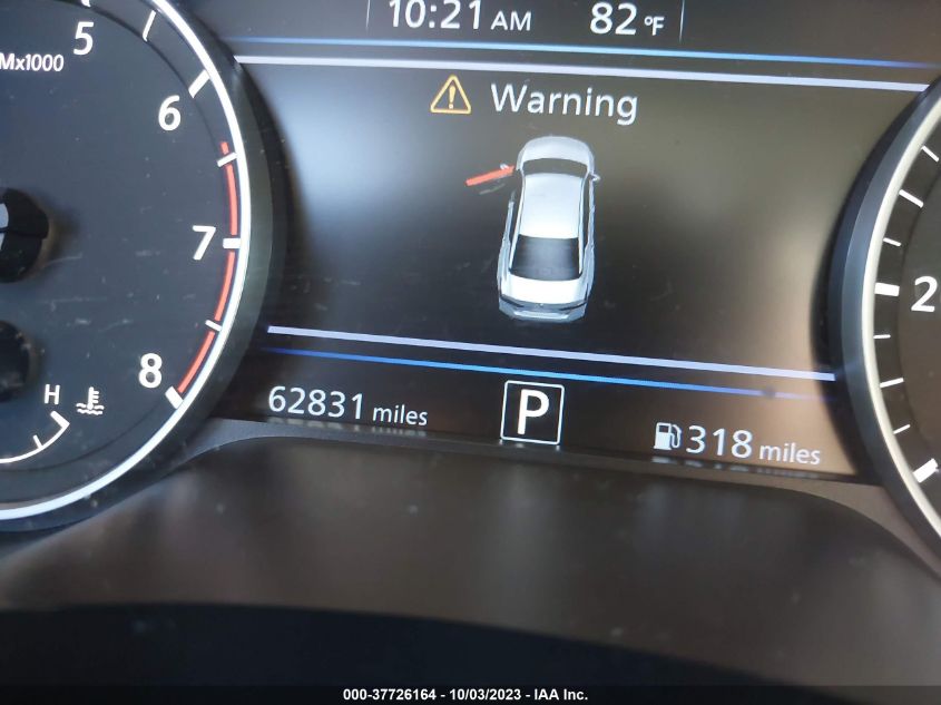 2019 NISSAN ALTIMA SV - 1N4BL4DV0KN307547