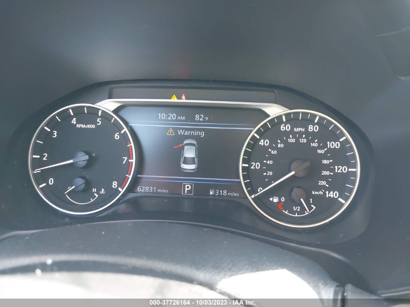 2019 NISSAN ALTIMA SV - 1N4BL4DV0KN307547
