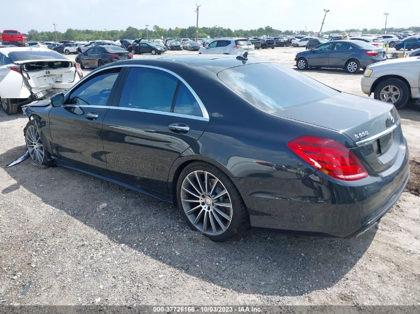 2015 MERCEDES-BENZ S-CLASS S 550 WDDUG8CB1FA185063