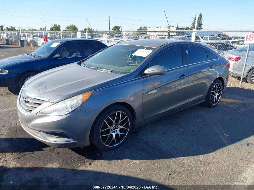 2013 HYUNDAI SONATA GLS PZEV - 5NPEB4AC4DH596979