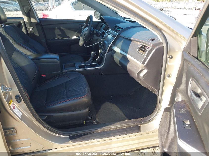2015 TOYOTA CAMRY XLE/SE/LE/XSE - 4T1BF1FK9FU065089